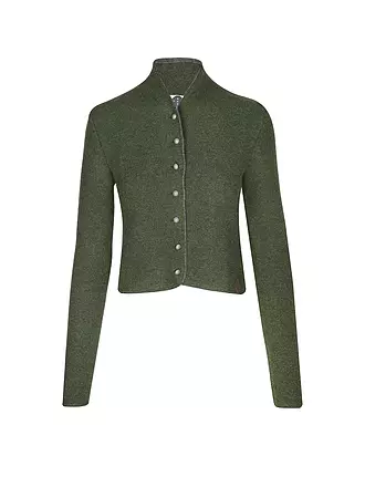 STAPF | Trachtenstrickjacke DORIKA | dunkelgrün